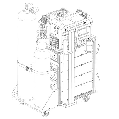 welding cart