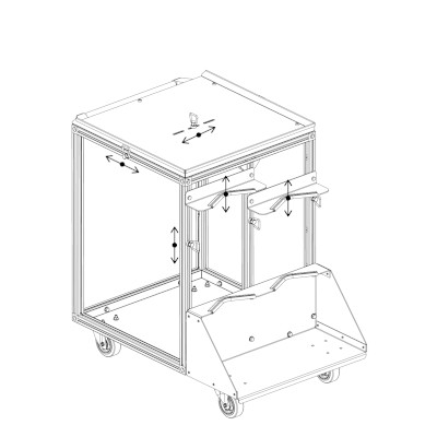 Modular welding cart