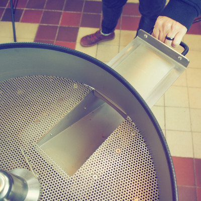 Homemade coffee roaster